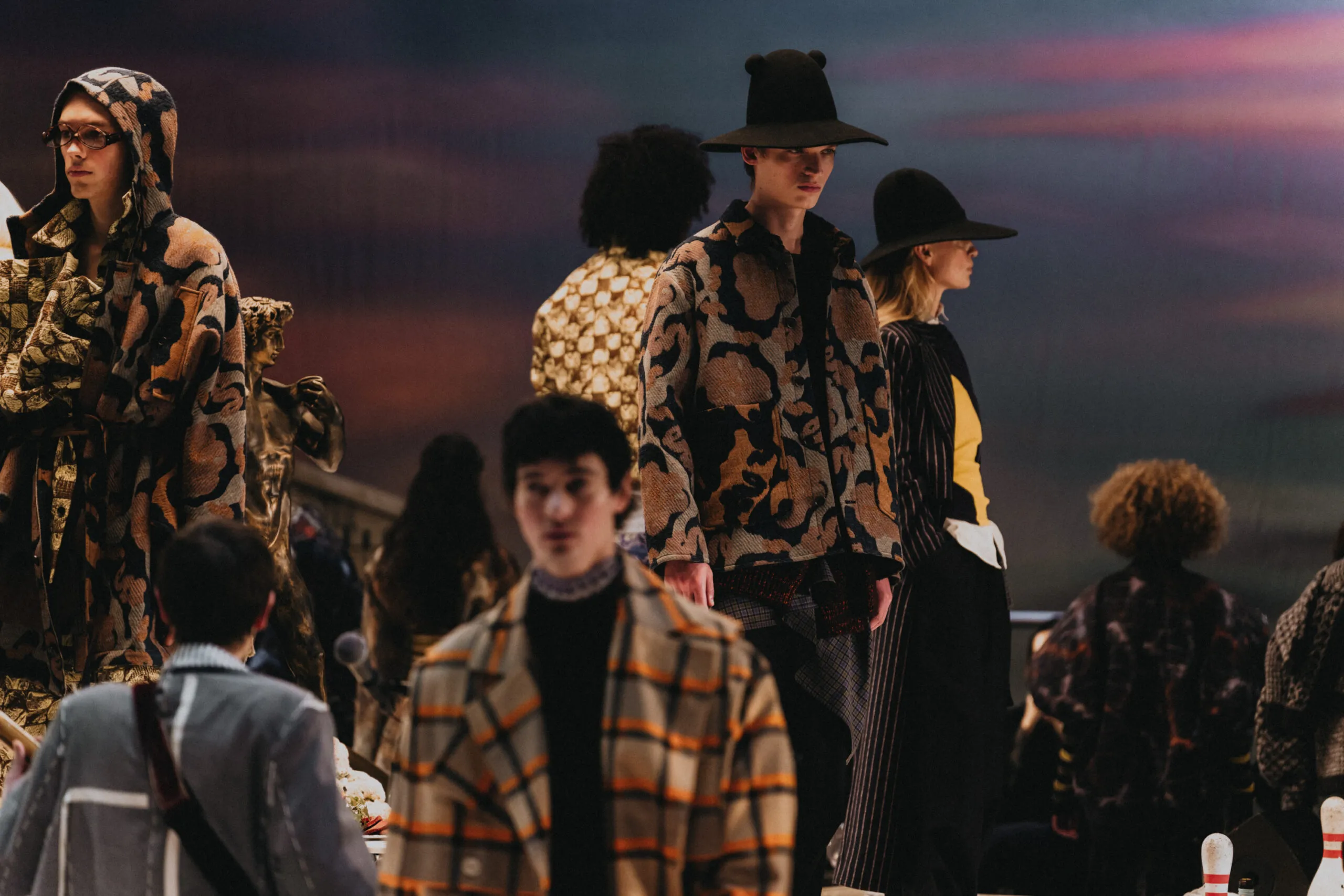 Henrik Vibskov AW2025 runway