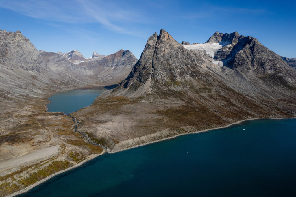 Birds view to Bluie East Two at Ikateq. - Photo by Philipp Mitterlehner - Visit Greenland