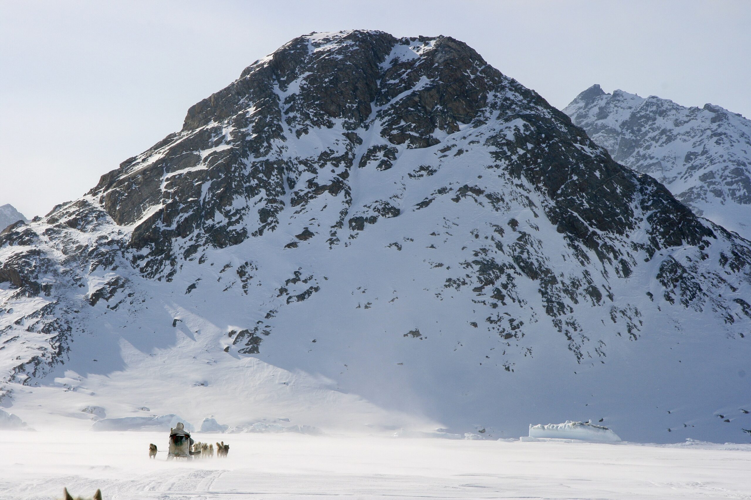 Dog Sledding to Tiilerilaaq. Photo by Lars Anker Møller