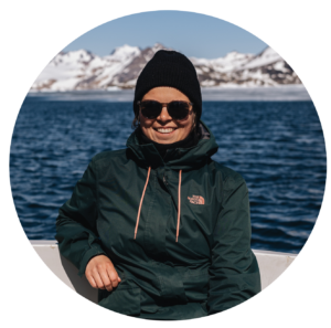 Profile picture - Anna Burdenski. Photo by Filip Gielda - Visit East Greenland
