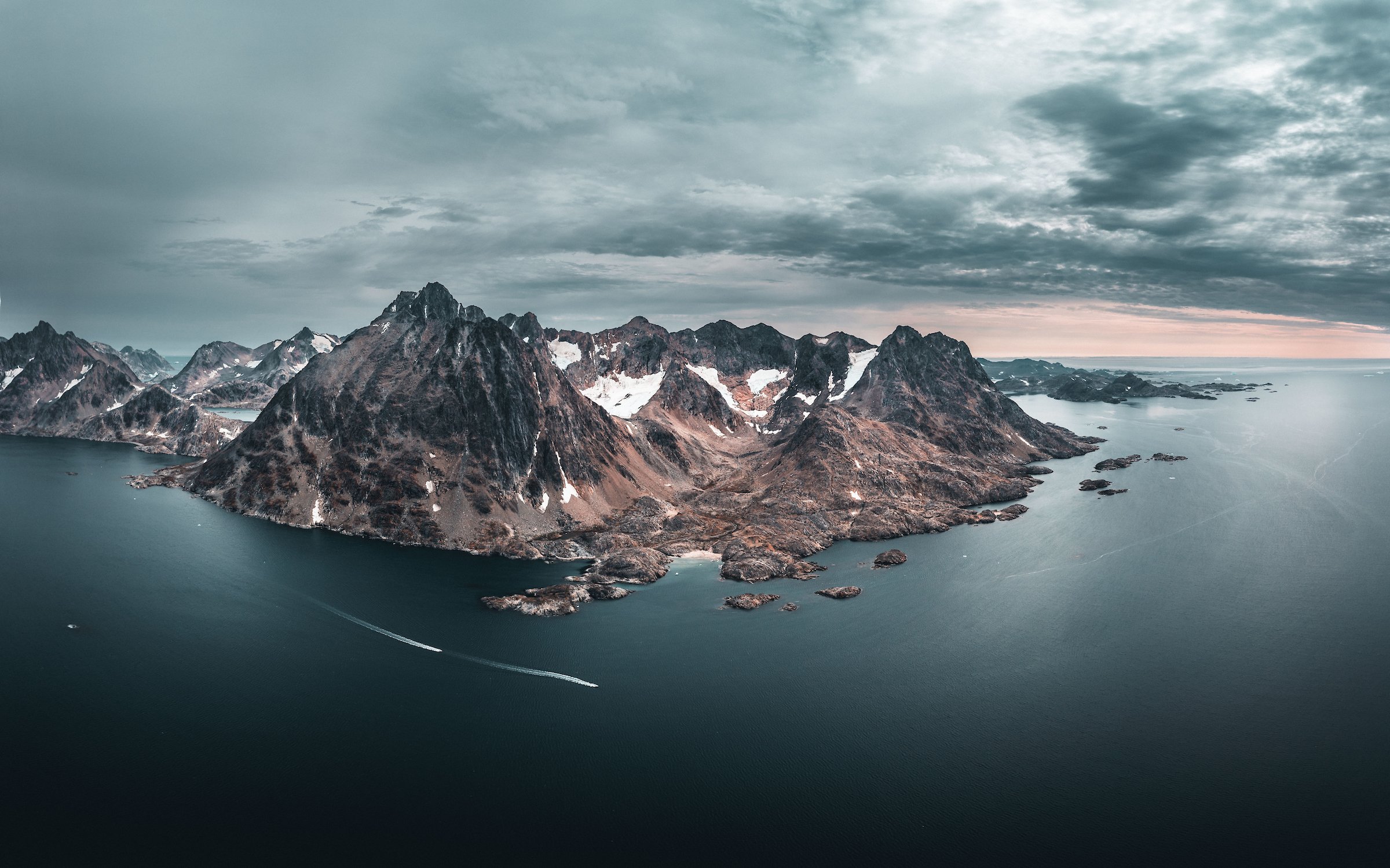 Areal view of Kulusuk Island. Photo by Norris Niman - Visit Greenland